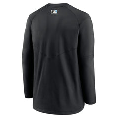 Miami Marlins Nike Authentic Collection Logo Performance Long Sleeve T-Shirt - MLB