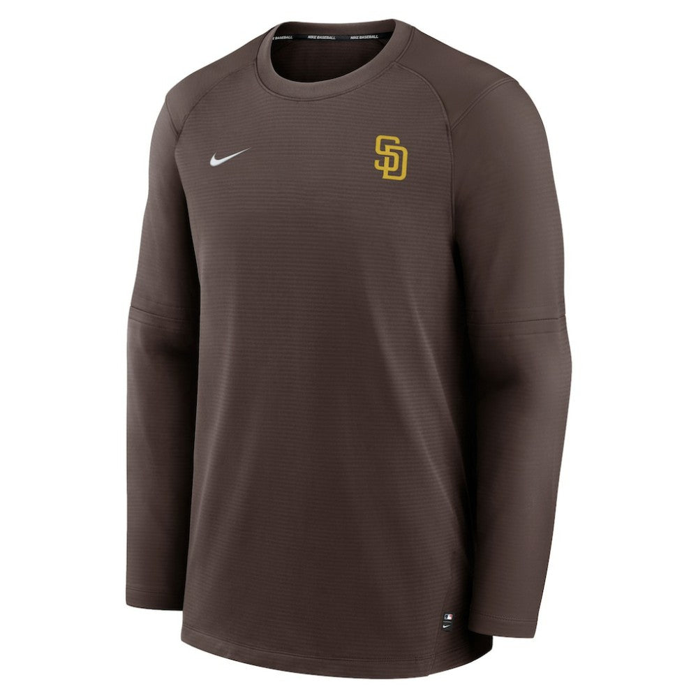 San Diego Padres Nike Authentic Collection Logo Performance Long Sleeve T-Shirt - MLB