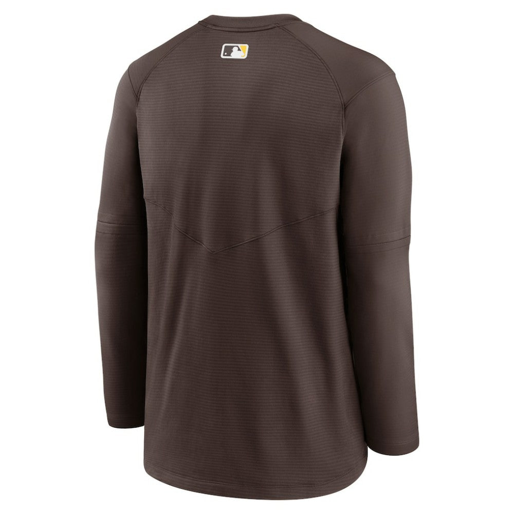 San Diego Padres Nike Authentic Collection Logo Performance Long Sleeve T-Shirt - MLB
