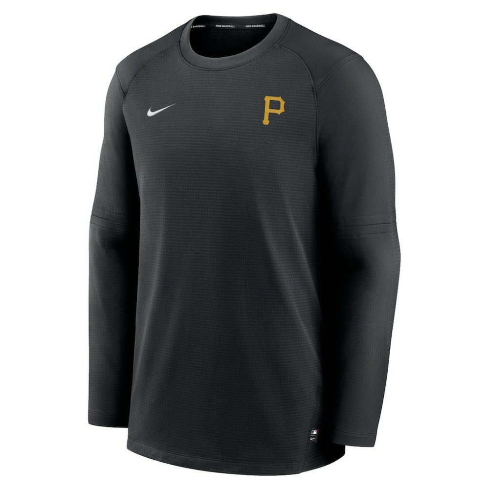 Pittsburgh Pirates Nike Authentic Collection Logo Performance Long Sleeve T-Shirt - MLB