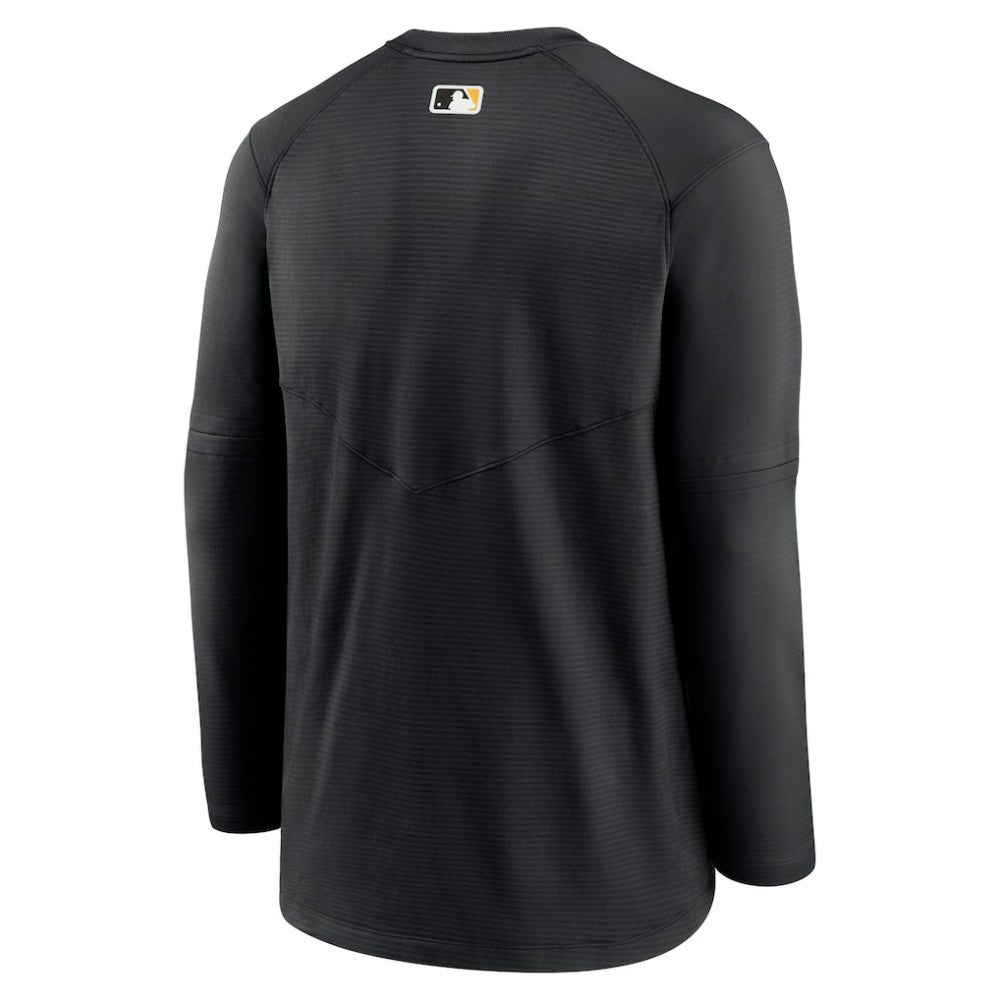Pittsburgh Pirates Nike Authentic Collection Logo Performance Long Sleeve T-Shirt - MLB