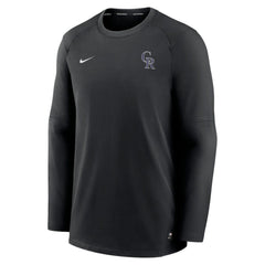 Colorado Rockies Nike Authentic Collection Logo Performance Long Sleeve T-Shirt - MLB