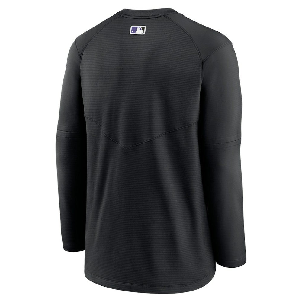 Colorado Rockies Nike Authentic Collection Logo Performance Long Sleeve T-Shirt - MLB