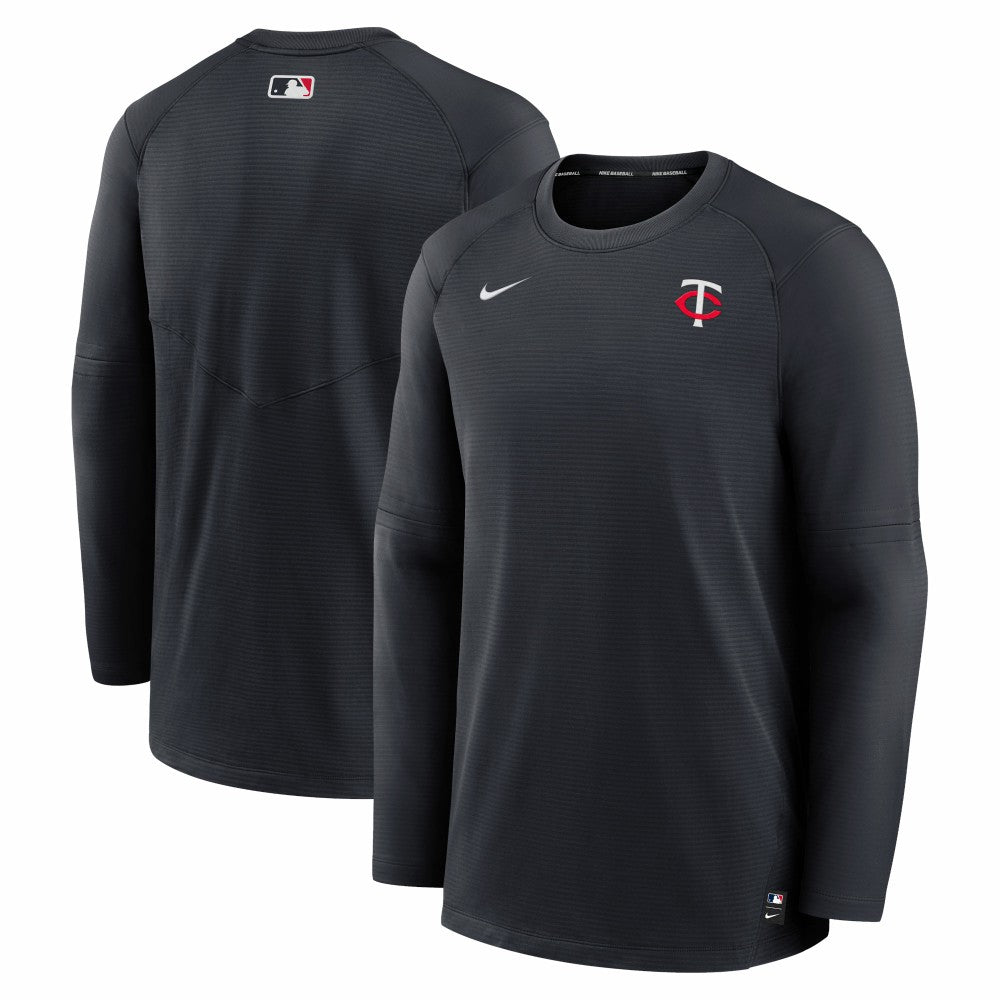 Minnesota Twins Nike Authentic Collection Logo Performance Long Sleeve T-Shirt - MLB