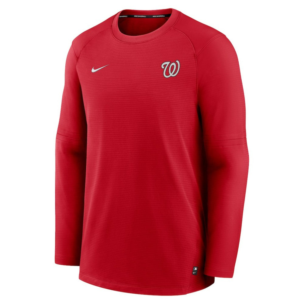 Washington Nationals Nike Authentic Collection Logo Performance Long Sleeve T-Shirt - MLB