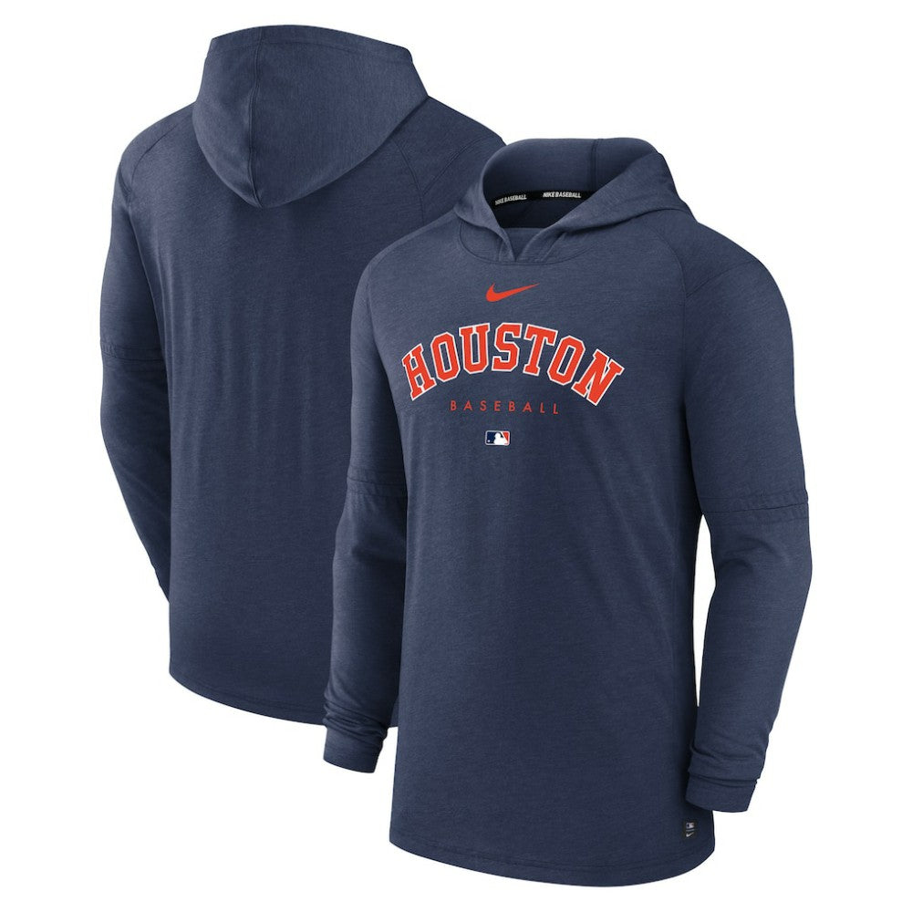 Houston Astros Nike Authentic Collection Lightweight Dri-FIT Hooded Pullover - MLB