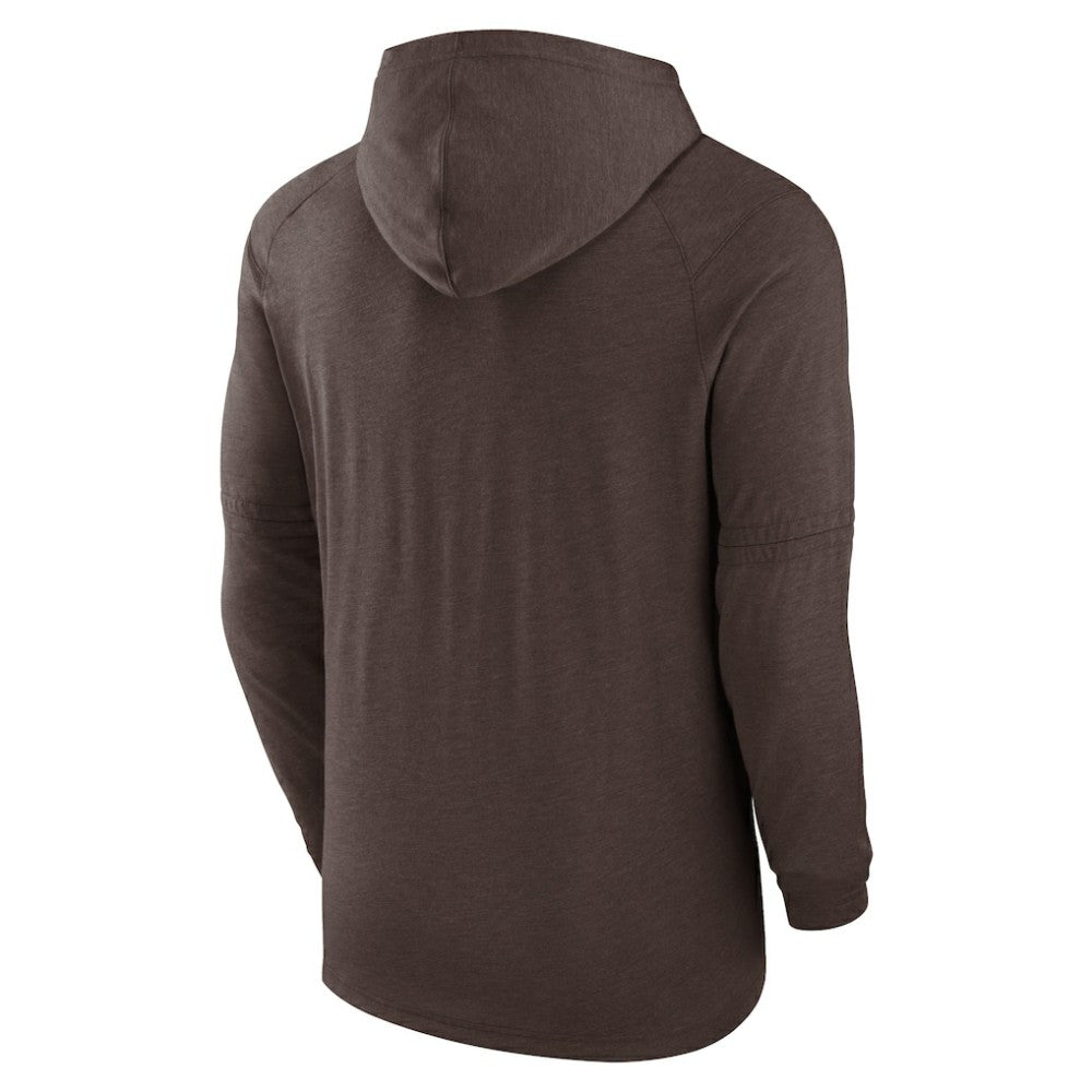 San Diego Padres Nike Authentic Collection Lightweight Dri-FIT Hooded Pullover - MLB