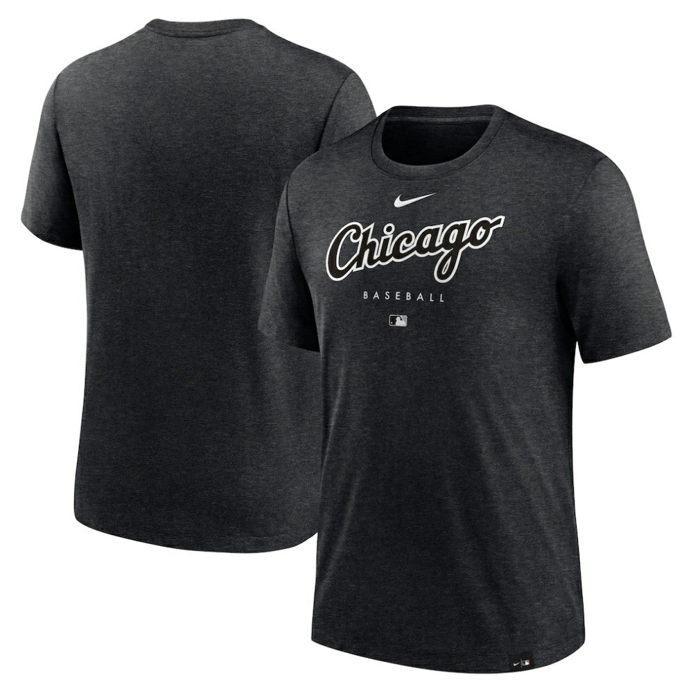 Chicago White Sox Nike Authentic Collection Early Work Tri-Blend Performance T-Shirt - MLB