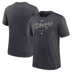 Chicago White Sox Nike Authentic Collection Early Work Tri-Blend Performance T-Shirt - MLB
