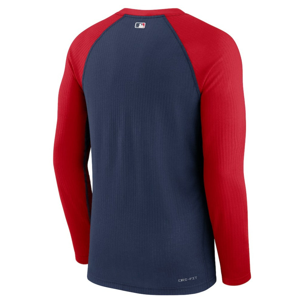 Los Angeles Angels Nike Authentic Collection Game Raglan Performance Long Sleeve T-Shirt - MLB