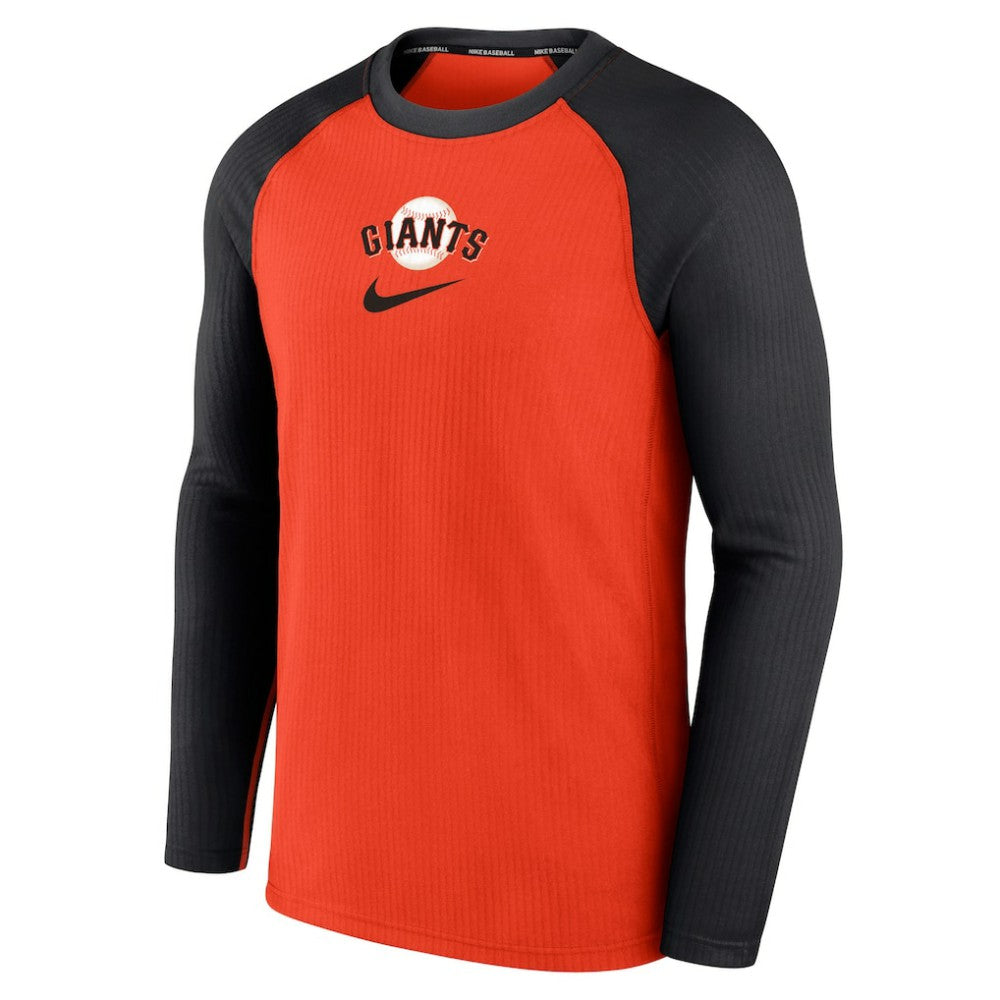 San Francisco Giants Nike Authentic Collection Game Raglan Performance Long Sleeve T-Shirt - MLB