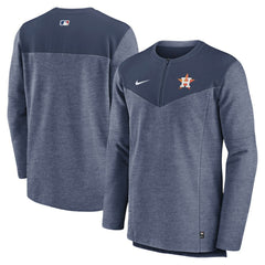 Houston Astros Nike Authentic Collection Game Time Performance Half-Zip Top - MLB