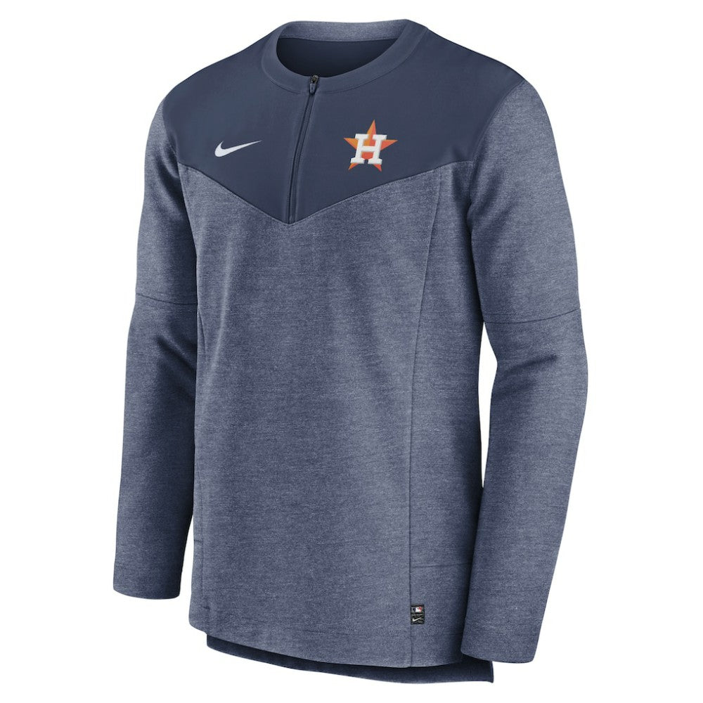 Houston Astros Nike Authentic Collection Game Time Performance Half-Zip Top - MLB