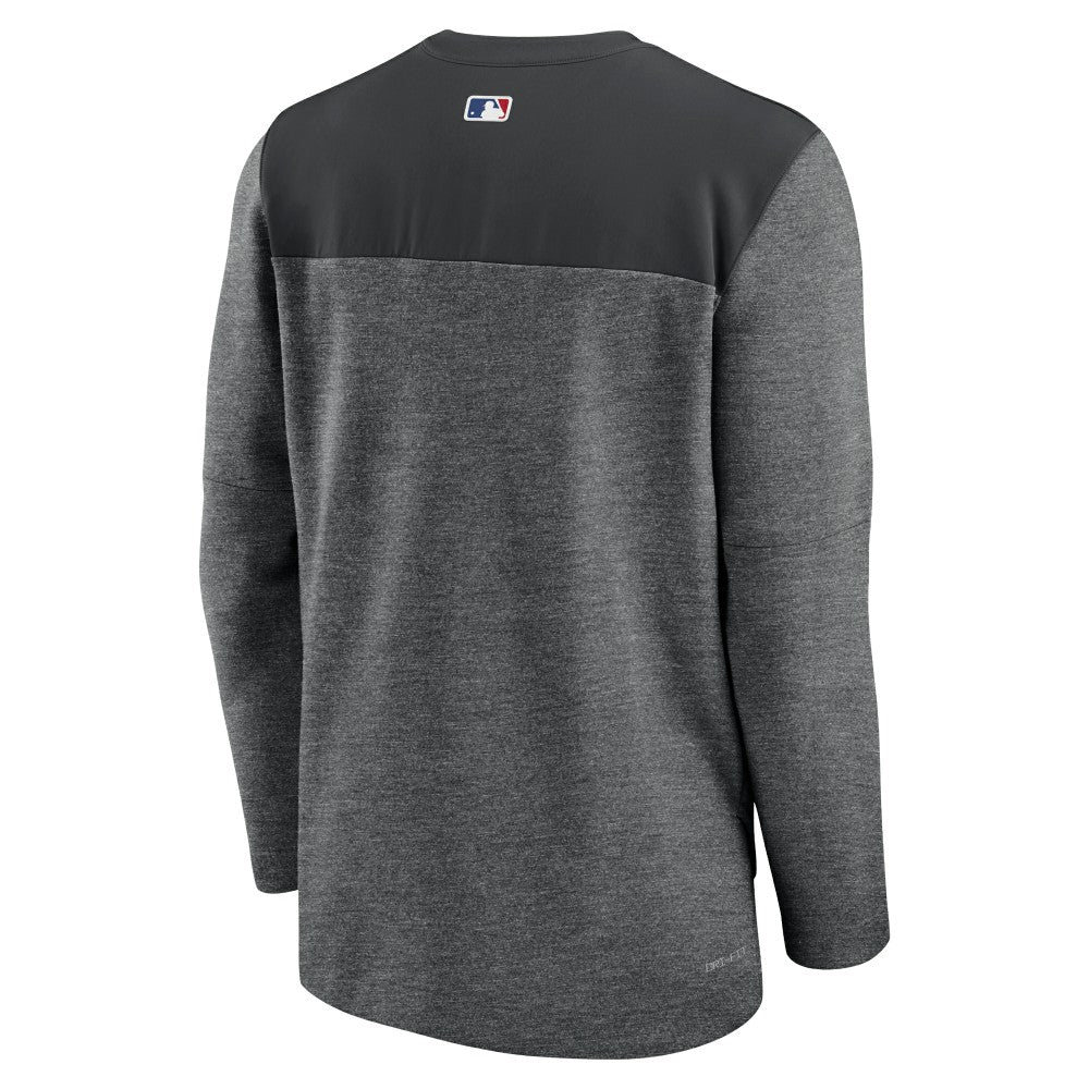 Miami Marlins Nike Authentic Collection Game Time Performance Half-Zip Top - MLB