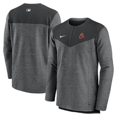 Baltimore Orioles Nike Authentic Collection Game Time Performance Half-Zip Top - MLB