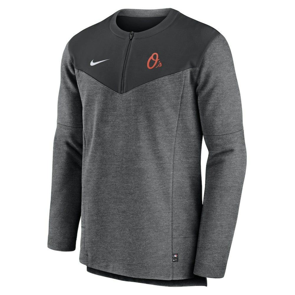 Baltimore Orioles Nike Authentic Collection Game Time Performance Half-Zip Top - MLB