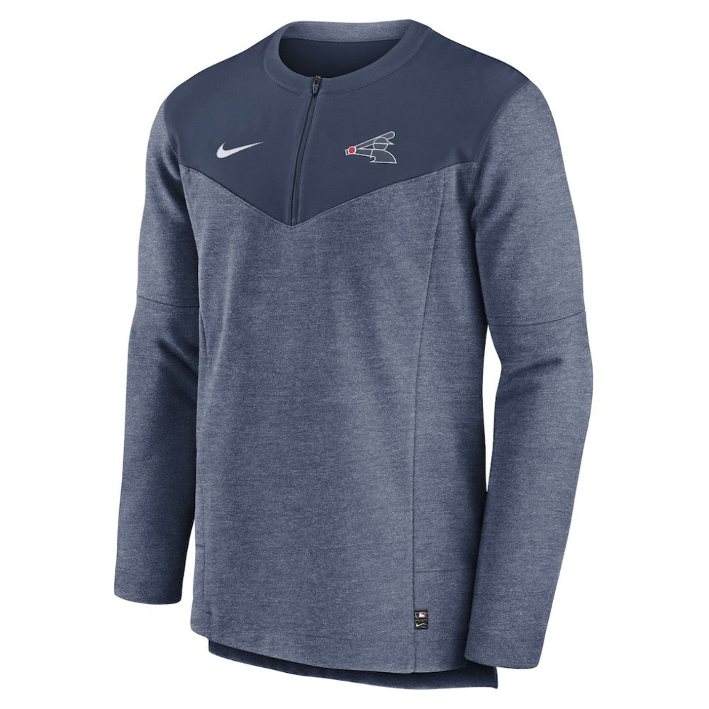 Chicago White Sox Nike Authentic Collection Game Time Performance Half-Zip Top - MLB