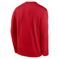 Los Angeles Angels Nike Authentic Collection Team Logo Legend Performance Long Sleeve T-Shirt - MLB