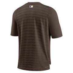 San Diego Padres Nike Authentic Collection Pregame Raglan Performance V-Neck T-Shirt - MLB
