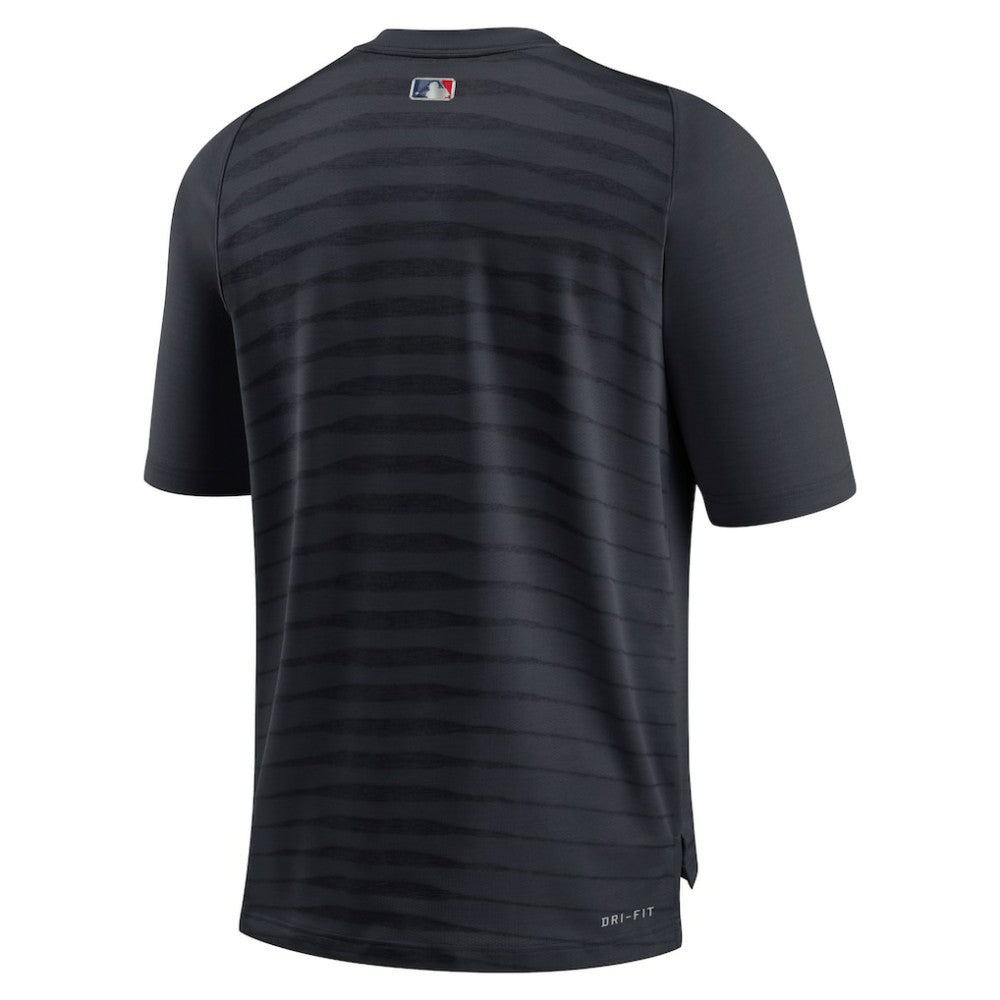 Detroit Tigers Nike Authentic Collection Pregame Raglan Performance V-Neck T-Shirt - MLB