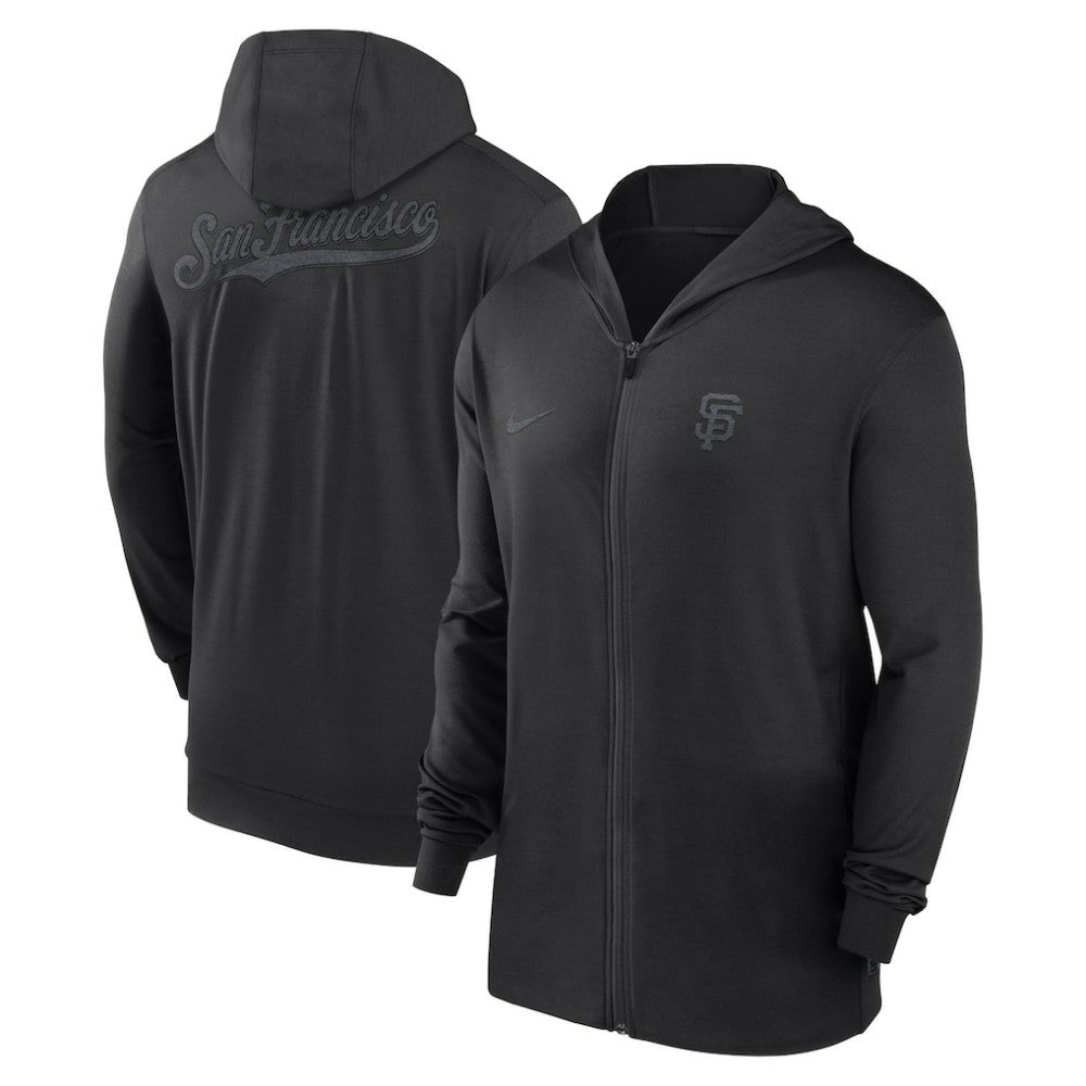 San Francisco Giants Nike Authentic Collection Travel Performance Lightweight Full-Zip Hoodie - MLB