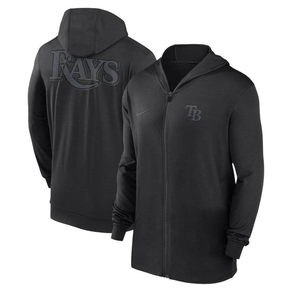 Tampa Bay Rays Nike Authentic Collection Travel Performance Lightweight Full-Zip Hoodie - MLB