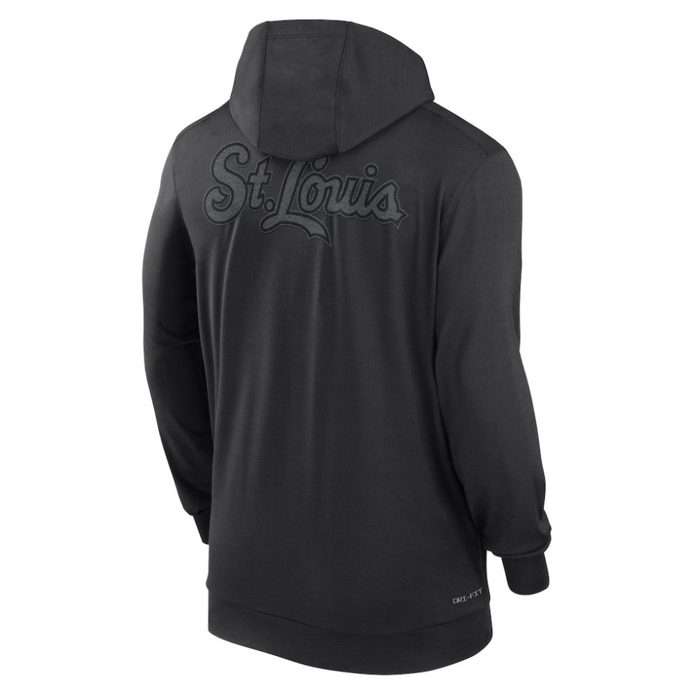 St. Louis Cardinals Nike Authentic Collection Travel Performance Lightweight Full-Zip Hoodie - MLB