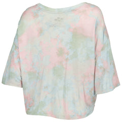 Chicago White Sox Majestic Threads Women's Cooperstown Collection Tie-Dye Boxy Cropped Tri-Blend T-Shirt T-shirts - MLB