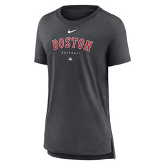 Boston Red Sox Nike Women's Authentic Collection Early Work Tri-Blend T-Shirt - MLB