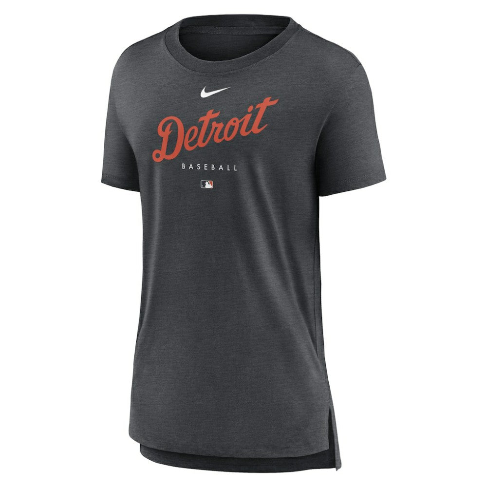 Detroit Tigers Nike Women's Authentic Collection Early Work Tri-Blend T-Shirt - MLB