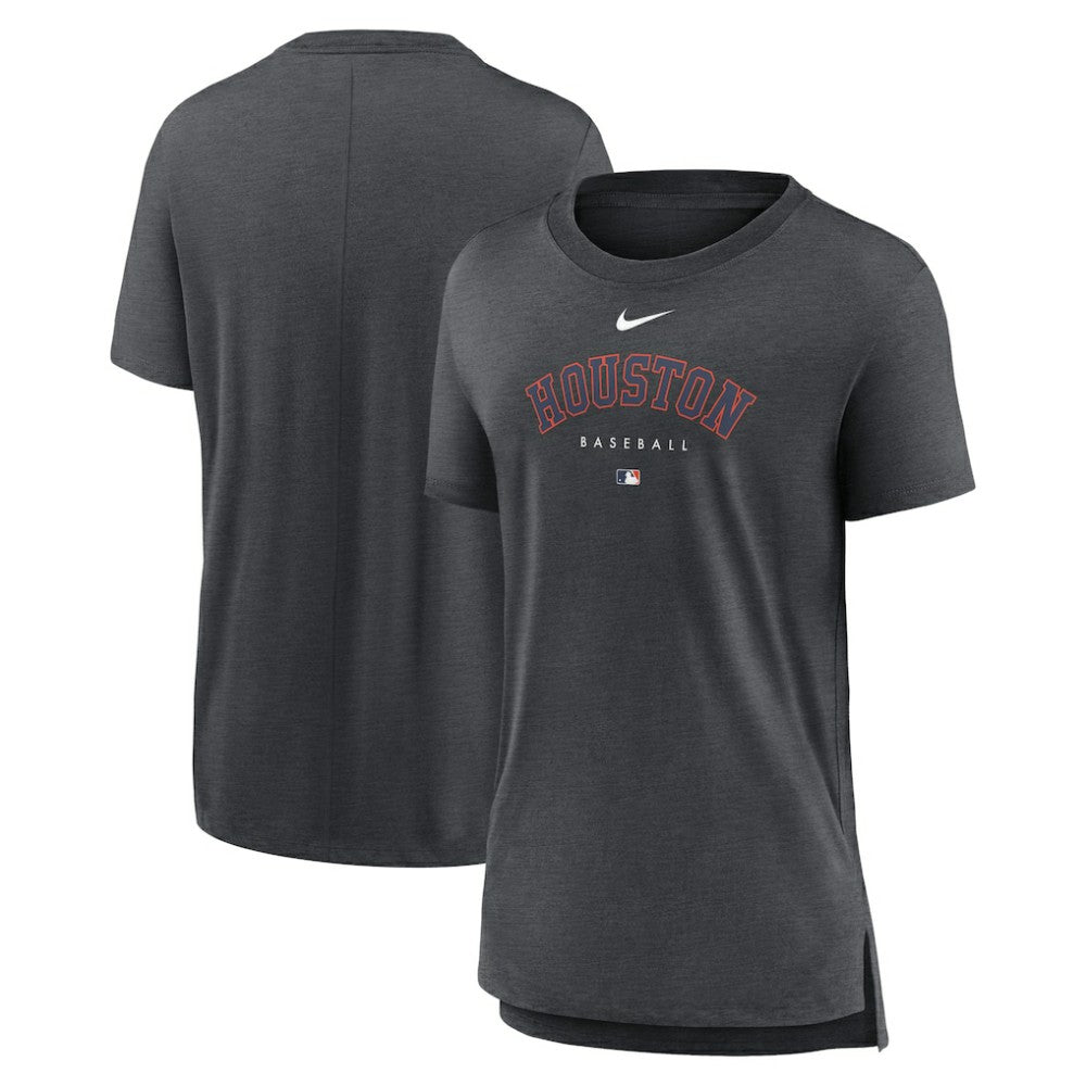 Houston Astros Nike Women's Authentic Collection Early Work Tri-Blend T-Shirt - MLB