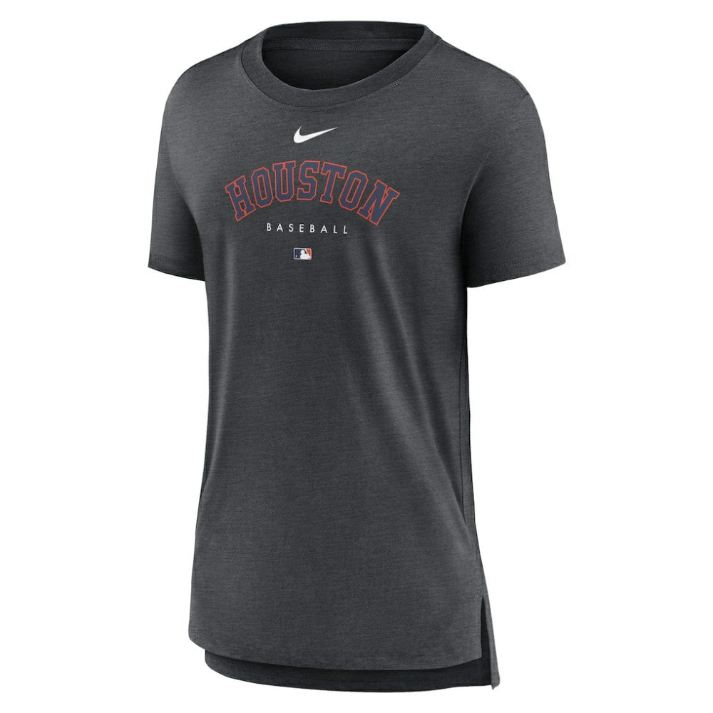 Houston Astros Nike Women's Authentic Collection Early Work Tri-Blend T-Shirt - MLB