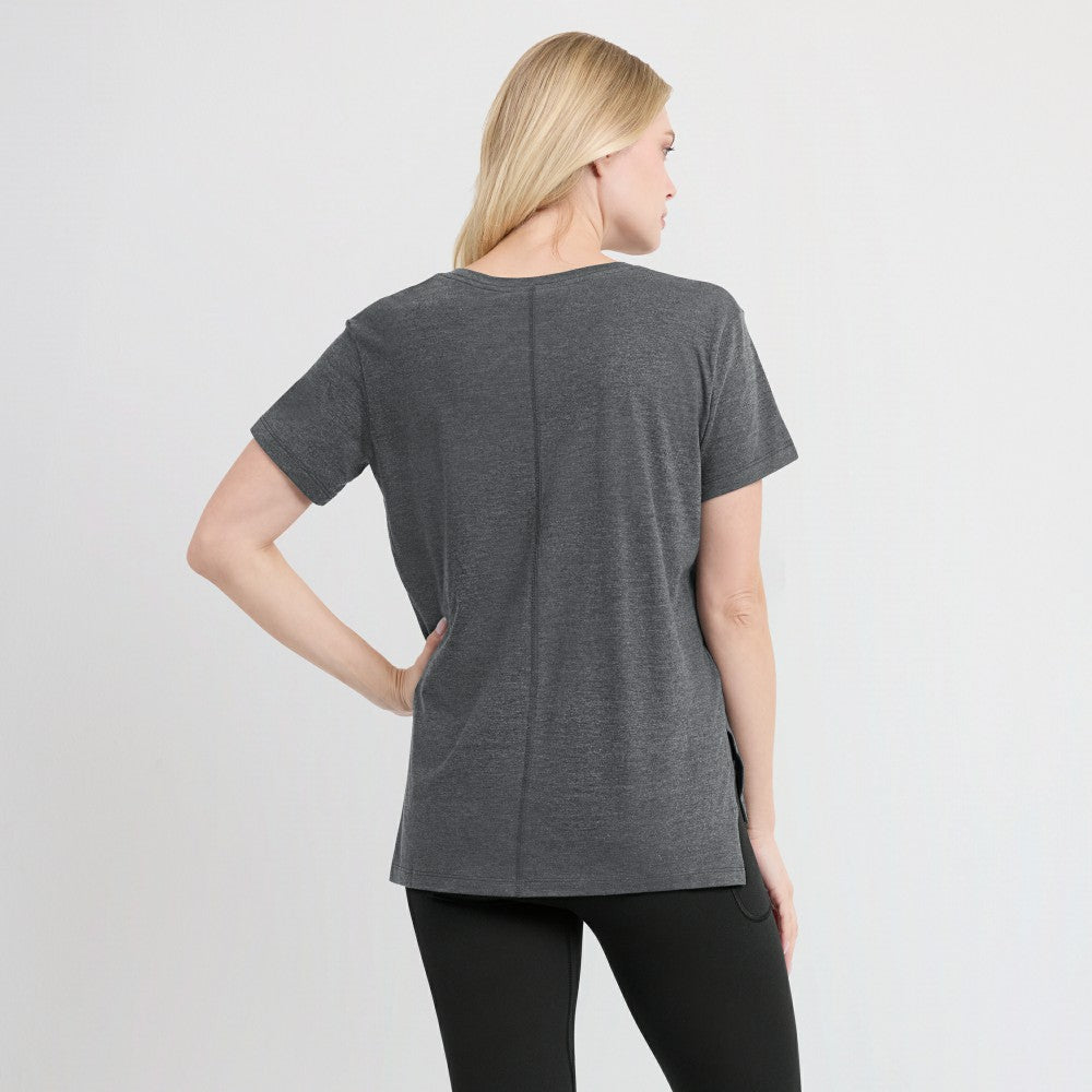 Milwaukee Brewers Nike Women's Authentic Collection Early Work Tri-Blend T-Shirt - MLB