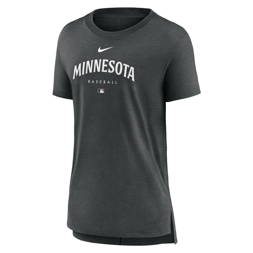 Minnesota Twins Nike Women's Authentic Collection Early Work Tri-Blend T-Shirt - MLB