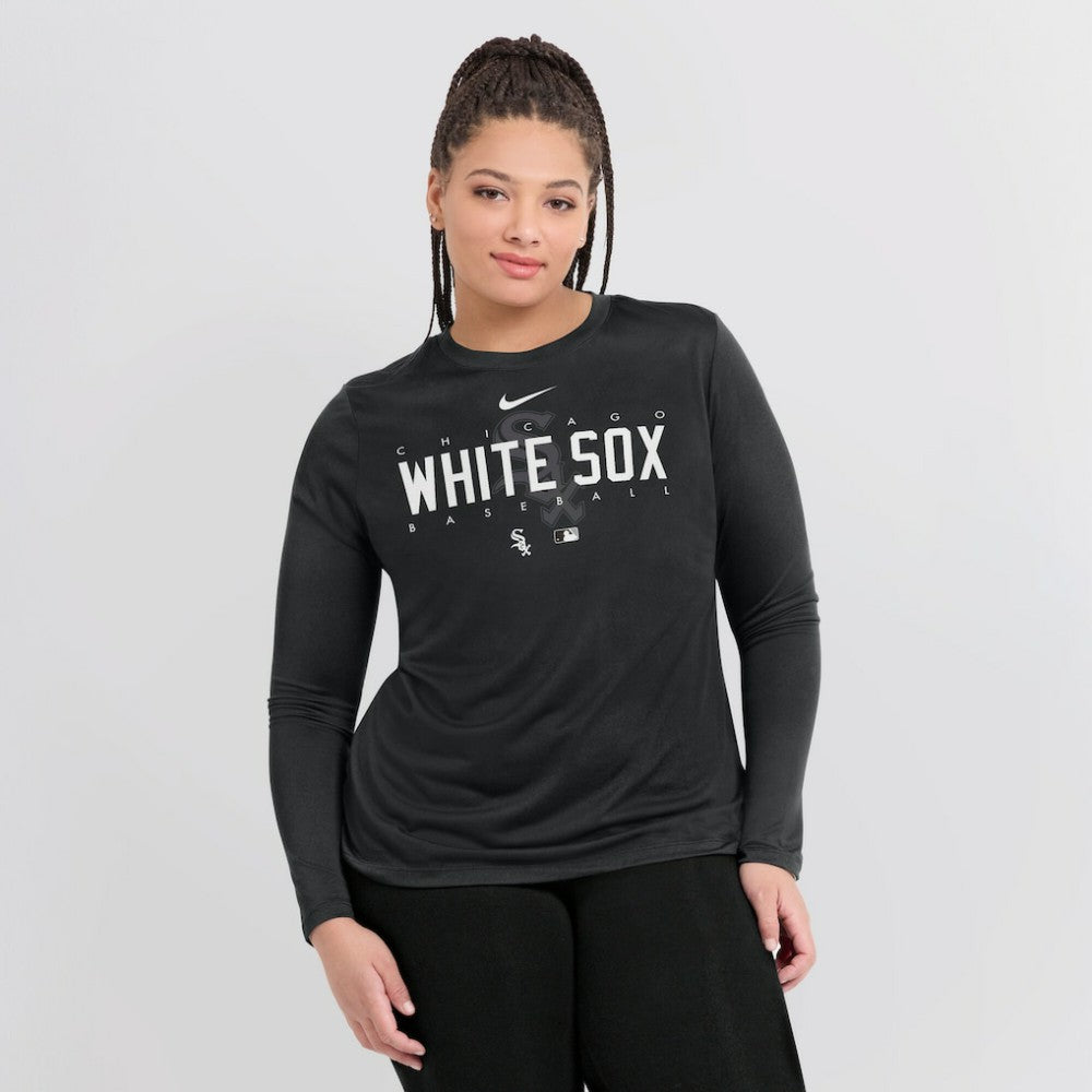 Chicago White Sox Nike Women's Authentic Collection Legend Performance Long Sleeve T-Shirt - MLB