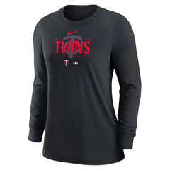 Minnesota Twins Nike Women's Authentic Collection Legend Performance Long Sleeve T-Shirt - MLB