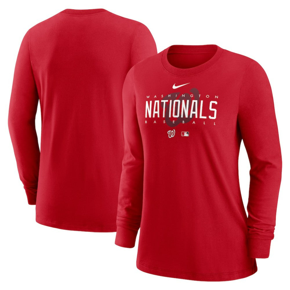 Washington Nationals Nike Women's Authentic Collection Legend Performance Long Sleeve T-Shirt - MLB