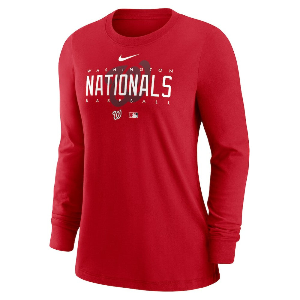 Washington Nationals Nike Women's Authentic Collection Legend Performance Long Sleeve T-Shirt - MLB