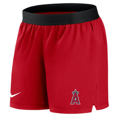 Los Angeles Angels Nike Women's Authentic Collection Team Performance Shorts - MLB