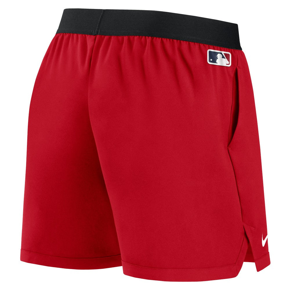 Los Angeles Angels Nike Women's Authentic Collection Team Performance Shorts - MLB