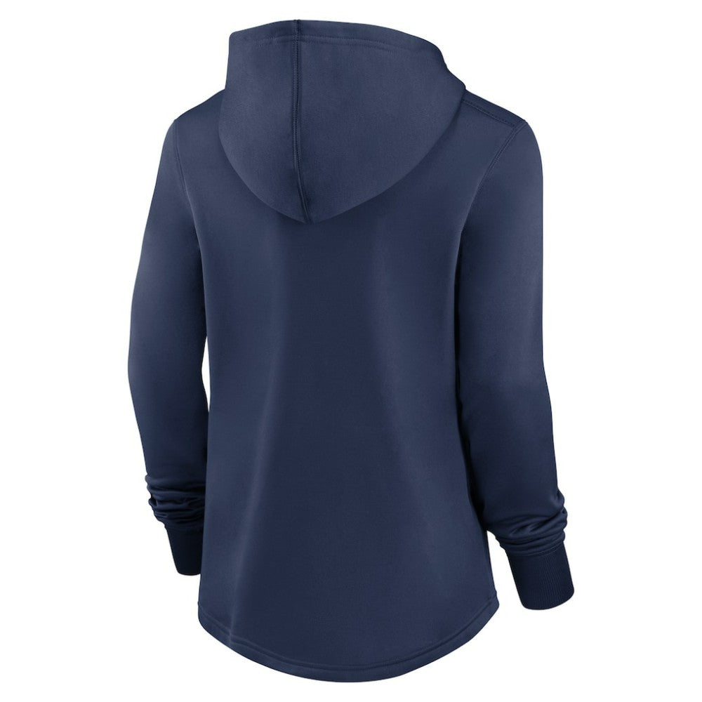 Tampa Bay Rays Nike Women's Authentic Collection Pregame Performance Pullover Hoodie - MLB