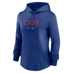 Chicago Cubs Nike Women's Authentic Collection Pregame Performance Pullover Hoodie - MLB