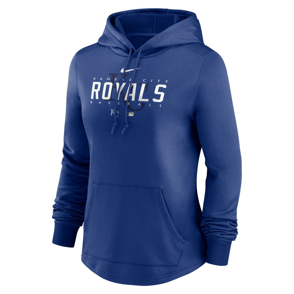 Kansas City Royals Nike Women's Authentic Collection Pregame Performance Pullover Hoodie - MLB