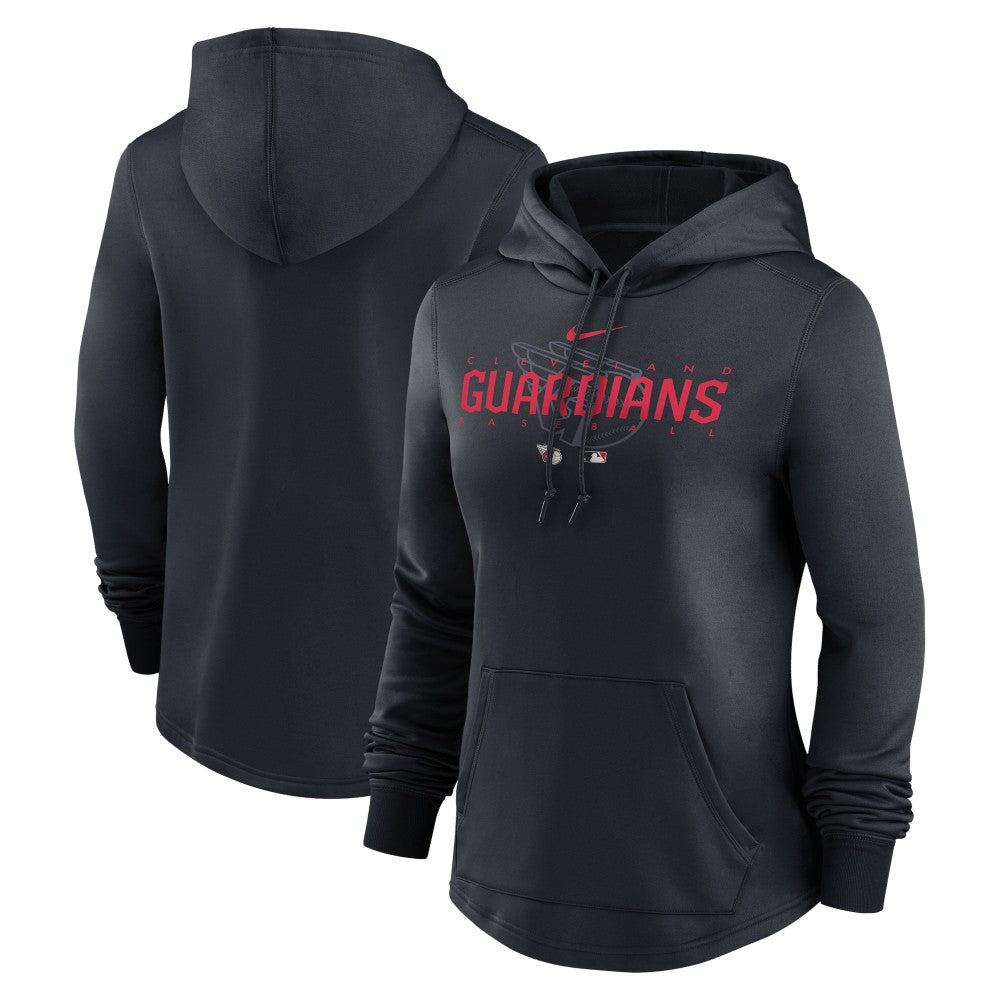 Cleveland Guardians Nike Women's Authentic Collection Pregame Performance Pullover Hoodie - MLB