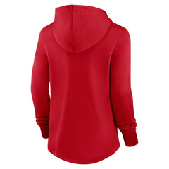 Los Angeles Angels Nike Women's Authentic Collection Pregame Performance Pullover Hoodie - MLB