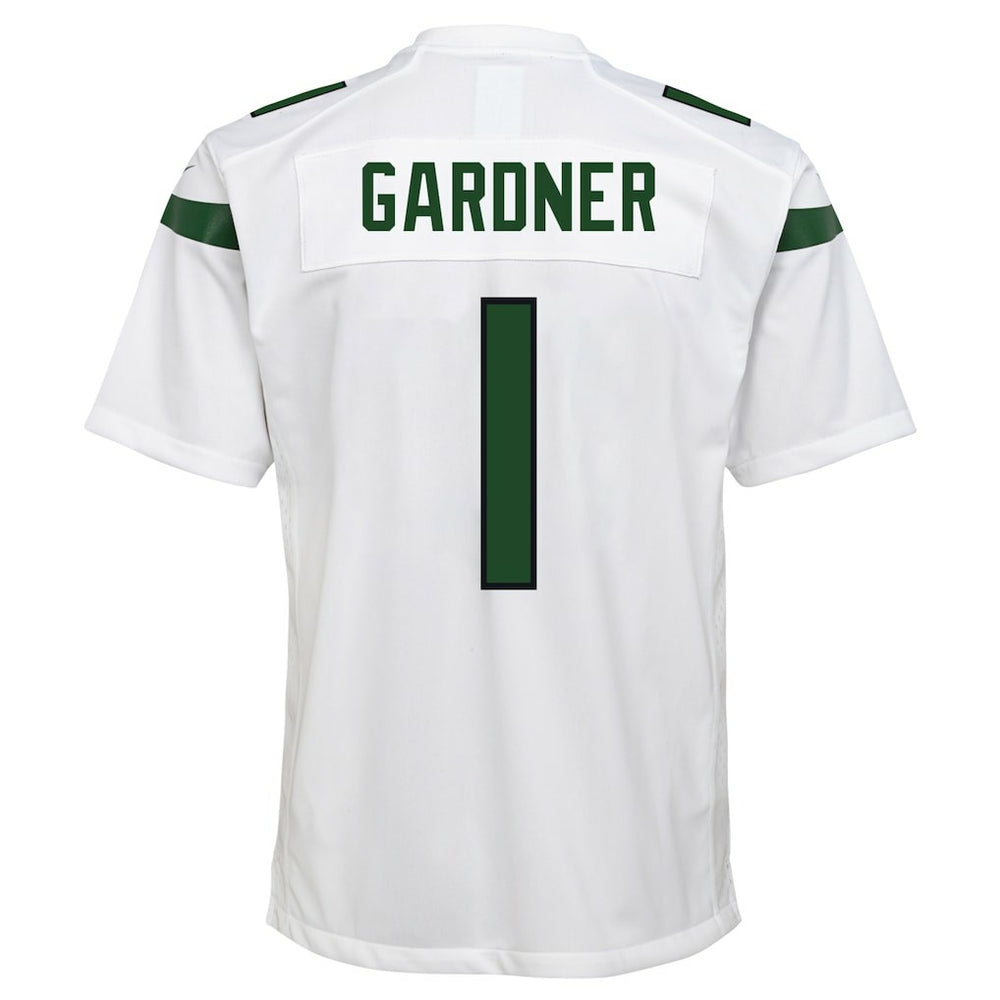 Ahmad Sauce Gardner New York Jets Youth Game Jersey White | Nike for Sale