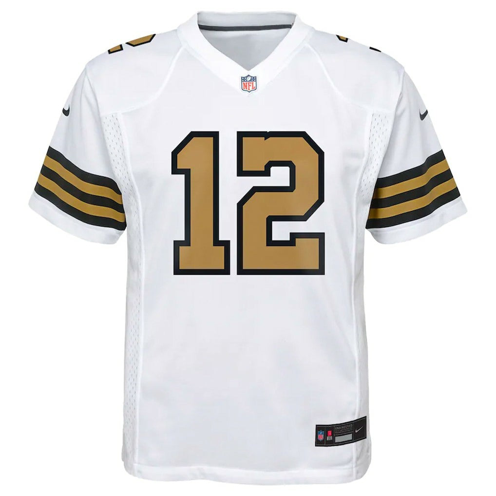 Chris Olave New Orleans Saints Youth Game Jersey White | Nike for Sale