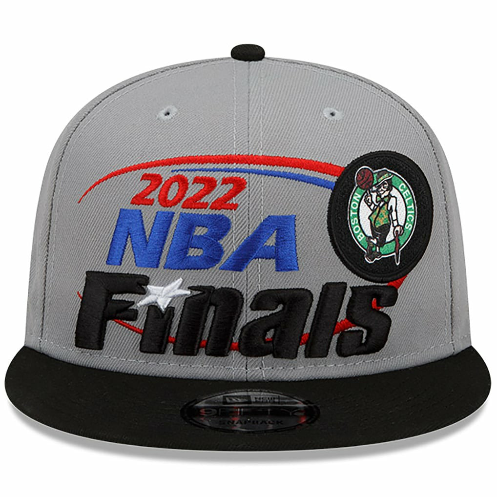 Boston Celtics 2022 Eastern Conference Champions Locker Room 9FIFTY Snapback Adjustable Hat Gray/Black - NBA