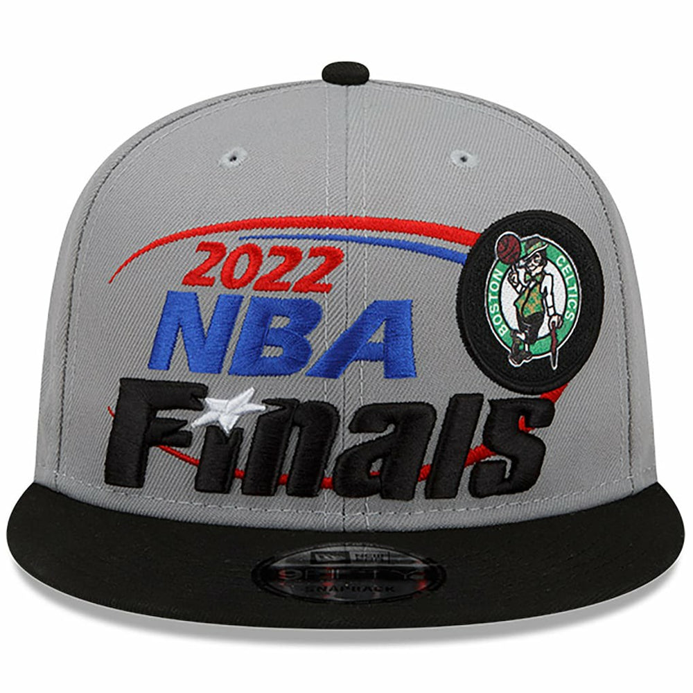 Boston Celtics 2022 Eastern Conference Champions Locker Room 9FIFTY Snapback Adjustable Hat Gray/Black - NBA