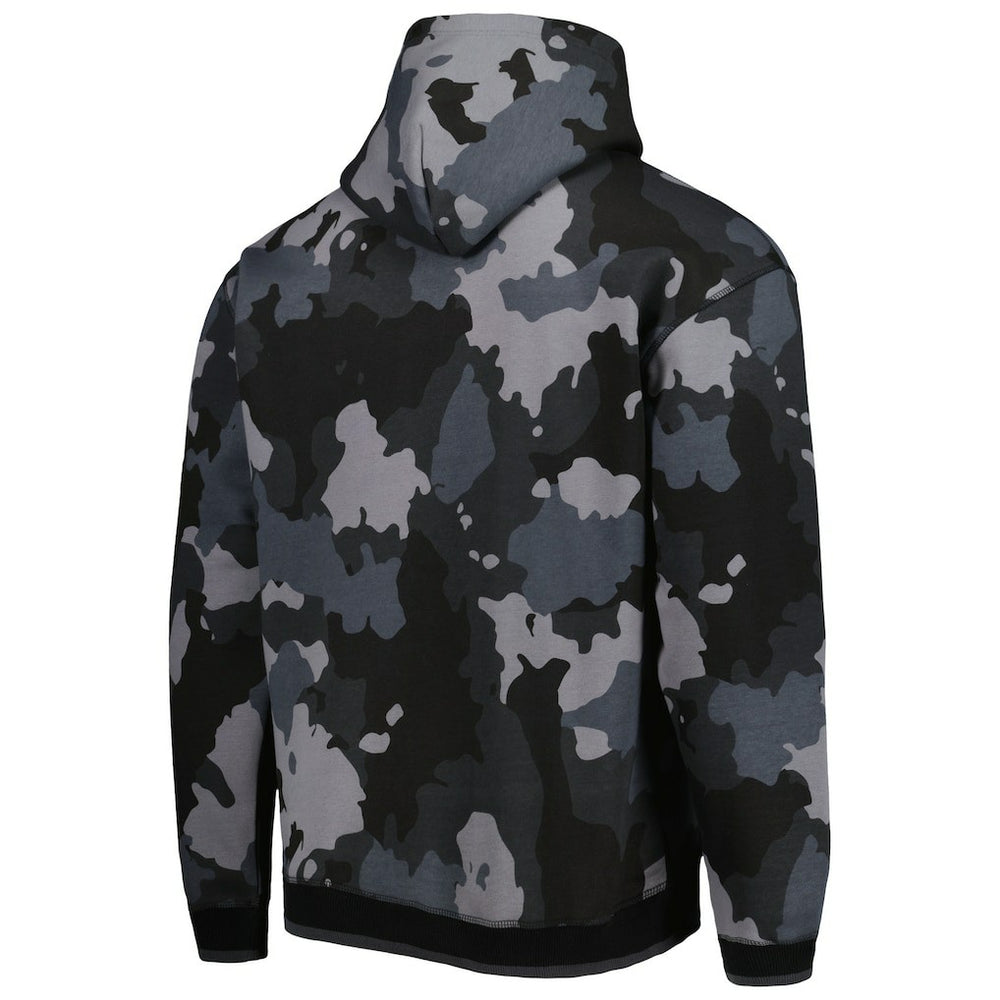 Las Vegas Raiders The Wild Collective Camo Pullover Hoodie Black | NFL
